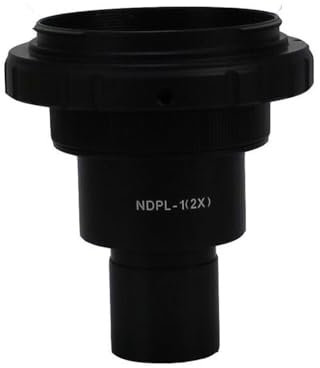Microscope Accessories Microscope Camera Adapters 2x Microscope Camera Adapter lens for DSLR Photography Durability And Reliable Performance(Black for C-n)