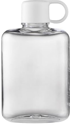 Hogvinnatil Flache Trinkflasche 360ml BPA-freie Schlanke Wasserflasche Für Handtasche Und Outdoor Tragbarer Reiseflasche Leicht & Kompakt Für Reisen Sport Und Fitnessstudio