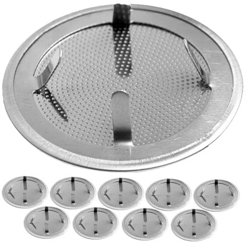 PEPLAYTAL 20piezas Filtro De Té De Malla Fina De Acero Inoxidable Colador Para Tetera De Repuesto Para Filtro De Té Casa Oficina