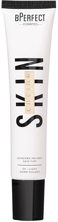 BPerfect Skin Fusion Skin Tint SPF 25 – Lightweight, Buildable Skincare Hybrid for a Radiant, Natural-Look Base – Shade 5 Light Warm Golden, 30ml