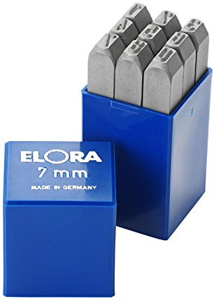 Elora Schlagziffern-Satz, 9-teilig, 400Z-20 mm, 0400000200000