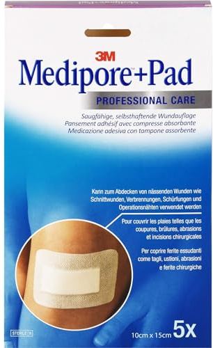 MEDIPORE+Pad steriler Wundverband 3569NP 10x15 cm 5 St