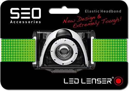 LED Lenser SEO Elastic Headband, Grün