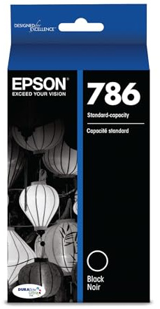 Epson T786120 DURABrite Ultra Standard-Capacity Ink Cartridge, Black