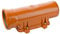Ostendorf Reinigungsrohr DN 160, PVC, Rohr, 160 mm Innendurchmesser, 163 mm Außendurchmesser, 1 mm Wandstärke, Orange, 1 Stück