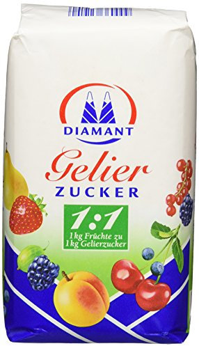 Kölner Diamant Gelierzucker 1:1, 10er Pack (10x 1000 g Packung)