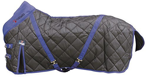 CATAGO Stable 300 g Teppich, schwarz/blau, 165 cm