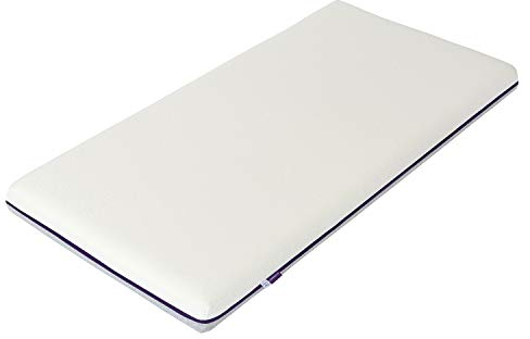 ClevaMama ClevaFoam Babymatratze - Atmungsaktiv und gegen Flachkopf-Syndrom Kinderbett Matratze 70x140 cm - Weiß