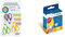 Wedo 771933 Kreativscheren Set, Inhalt: 3 Stück, 3er Set, 16 cm) farbig sortiert & Herma 1071 Fotokleber im Kartonspender (17 x 12 mm) 1.000 Stück, weiß, doppelseitig, dauerhaft selbstklebend
