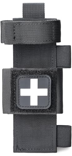 WYNEX Tactical Tourniquet Beutelhalter, Molle Schertasche Tourniquet & Trauma Medizinische Schertasche Molle PALS Gürtelschlaufe EMT Werkzeugbeutel EDC Tactical Gear Holder