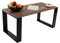 Mex-System Couchtisch - Wohnzimmertisch Modern Perfekt für Büro oder Wohnzimmer - Rechteckiger Kaffeetisch im modernen Stil 105x50x49 cm, Mittel- oder Beistelltisch für Tee und Kaffee (Nuss)