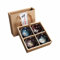 GOONSDS Tasse À Thé En Céramique, Ensemble De Tasses En Porcelaine 70ml, Lot De 4 Ensembles De Tasses Émaillées Flammées Artisanales Pour Cadeau,B