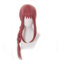 Anime Cosplay Wigs Chainsaw Man Cosplay Makima 70cm Long Braid Wig Christmas Rose Red Wig Cosplay Heat Resistant Synthetic Wigs