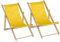 Deko Liegestuhl Klappstuhl 'Mini' Strandstuhl Set Sonnenstuhl Handyhalter 21 cm