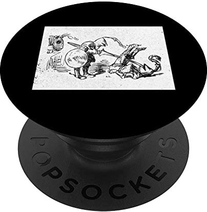 Les Contes Drolatiques Victorious Knight von Gustave Doré PopSockets mit austauschbarem PopGrip