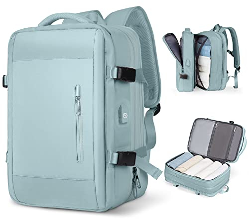SZLX Reise -Rucksack -Männer Flug Genehmigte Rucksack -Rucksack wasserfest haltbar 15,6 Zoll Laptop Rucksack Daypack Business Weekender Gepäck Gepäck -Rucksack Frauen.