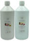 Aroma Massageöl Set (2x1L) für Massage, Physiotherapie, Wellness, Sport etc. in Pharma Qualität (2000ml, Orange & Orchidee)
