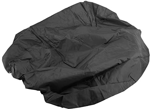 Tsadeer 100L Regenschutz Tasche Wasserdicht Wandern Tragbar Groß Schwarz