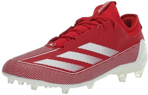 adidas Herren Adizero Electric.1 American Football Sneaker, Team Power Red/White/Team Power Red