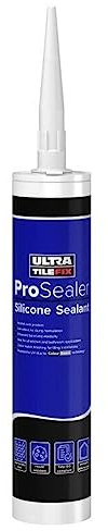 UltraTile ProSealer 310ml Silicone | Bathroom Kitchen Wetroom Silicone | Mould Resistant | Mid Grey
