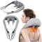 DANLIKT Neck and Shoulder Massagerx,Rechargeable Shoulder Massager with Heat,5D Massage Head,Neck and Shoulder Massager for Pain Relief,for Neck, Back, Shoulder, Leg