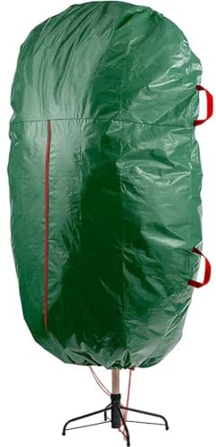 Aufrechte Weihnachtsbaumspeicherbeutel, Weihnachtsbaumspeicherabdeckungen, Baumstaub -Proof -Tasche Für Künstliche Weihnachtsbäume Bis Zu 7 Fuß Hoch