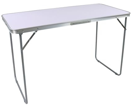 VCM Gartentisch klappbar | Esstisch | Maße ca. H. 70 x B. 110 x T. 53 cm | Klapptisch | Balkontisch Gartenmöbel - Galdas 110x53