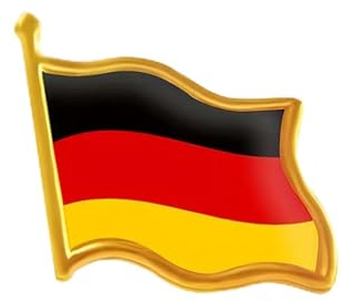 Wisafory 20 Stück Flaggen Pin Broschen Anstecknadel Anstecker Flagge Abzeichen Nationale Brosche Metall Flaggen Pins Anstecknadelabzeichen für Kleidung und Taschen Deutschland