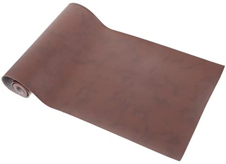 Operitacx Pu Lederplatte 1 Rolle Braun 20x120cm Bastelmaterial