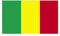 Stormflag Bandiera mali 3x5ft/90x150cm 90g di poliestere 2 occhielli,1 Occhiello in Ogni Angolo, in metallo e Doppio ago