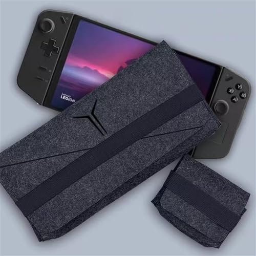 Carrying Case for Legion go Console,Protective Travel Case Storage Bag Anti-Scratch Dust-Proof and Shockproof Case Bag for Legion go Handheld Game Accessories (Black)