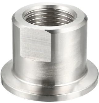 KF-16 KF-25 KF-40 1/8'' 1/4 3/8'' 1/2'' BSP MASCHIO Adattatore Raccordo for vuoto Acciaio inossidabile SS304(KF-16,3/8)