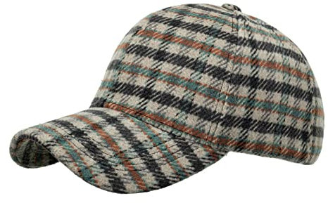 Cap Mit Ventilator Mode Frauen Männer Sport Gitter gedruckt halten warm Strand Baseballmütze Hip Hop Hut Sonnenhut Cap Kleinkind (Beige, One Size)