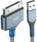 MaxRenard Cavo di ricarica per iPod, da USB a 30 pin, compatibile con iPhone 4/4S/3G/3GS, iPad 1, 2, 3, iPod Touch/Classic/Nano, per ricarica e sincronizzazione dati (2 m)