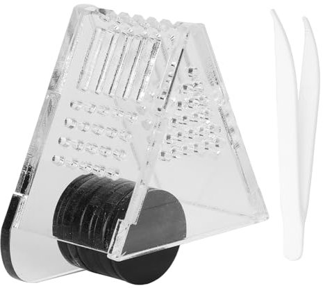 Transparenter Fütterungsbehälter Aquarium Fishtank -Kegelfuttermittel, Acryltransparent Magnetischer Saugbehälter, Leicht Sauber, Fütterung, Geringe Größe