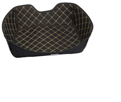 BWZJS Motorrad-Heckpolster, for Sitz, Tasche, komprimierbare tragbare Innenpolster, GIVI E43 E 43 Schutzpolster, Kofferraum-Seitenkoffer-Zubehör Motorrad-Topcase-Innenausstattung(Black Upper)