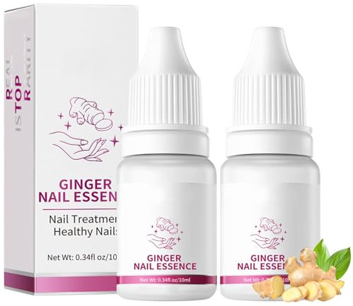 Fungi-gone Nail Treatment for Toenail Extra Strong, 2Pcs Fungi-Gone Nail Fungus Removal, Ginger Fungal Nail Essence, Natural Nail Strengthener, Nail Fungus Treatment for Finger, Toenail Foot Care