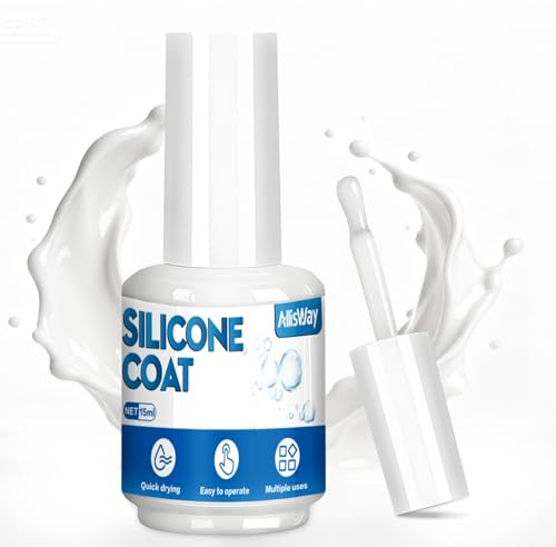 Allisway Colorant pour Joints Blanc, Peinture à Joint Blanche, Blanchisseur Joint Carrelage, Rénovez les Joints de Carrelage Pour les Cadres de Fenêtres, Faïences et les Salles de Bains,15 ml