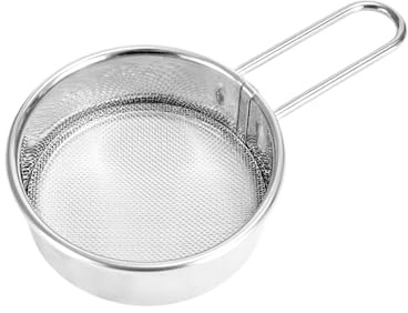 304 Stainless Steel Mesh Sieve, Handheld Flour Sifter for Baking Icing Sugar