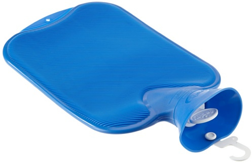 Fashy 6440 Thermoplastic Hot Water Bottler 2 L Half-Ribbed