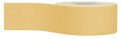 Bosch Professional Schleifrolle für Holz und Farbe (115 mm, 5 m, Körnung 180, C470), Rot