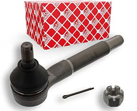febi bilstein 42687 Spurstangenendstück mit Kronenmutter und Splint, 1 Stück