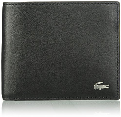 Lacoste Herren Geldscheinfalz & Münze, O/S, 00 Schwarz
