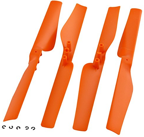 Parrot AR.Drone 2.0 * 4 GENUINE POWER EDITION ORANGE PROPELLER * Motor Rotor by Parrot
