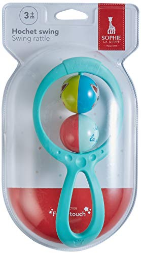 Rassel Swing Sophie die Giraffe (Farbe zufällig)
