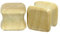 Pain-is-Art Double Flared Viereck Plug Blonde CROCADILE Wood 25,0 mm Ohrschmuck Piercing