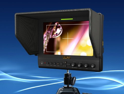 Lilliput 663/S/P, 7 (1280x800) Viewfinder monitor, HD-SDI, HDMI in/out, transport case