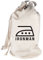 Shirtstreet24, IRONMAN, bedruckter Seesack Umhängetasche Schultertasche Beutel Bag, Größe: onesize,natur