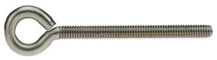 Reidl Schraubösen Typ 48 6 x 40 mm A2 blank 50 Stück