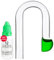 Q-Grow CO2 Dauertest Aquarium, inkl. hochwertige 15 ml Testflüssigkeit, HangOn Drop Checker CO2 Test Aquarium L, CO2 Tester